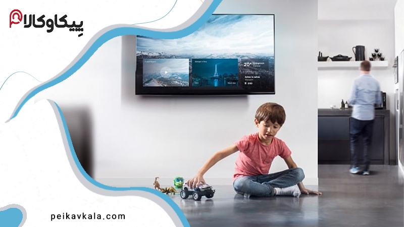 آیا تلویزیون دیواری برای کودکان و حیوانات خطرناک است؟